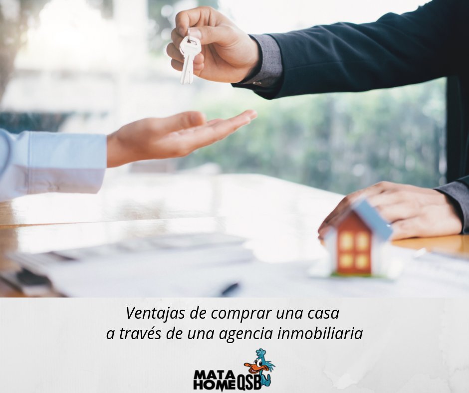 MataHomeQsb's tweet photo. Ventajas de comprar una #casa a través de una agencia #inmobiliaria🏠 

☑️Son las que mejor conocen el precio del mercado.
☑️Saben negociar.
☑️Ahorran tiempo en los trámites a realizar.
☑️Son capaces de buscar al comprador adecuado.

🖱️ https://t.co/e18Y6GFbPT https://t.co/jyTDeapPcF