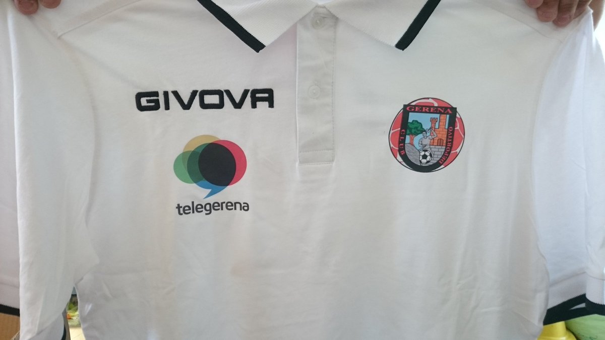 CD_Gerena's tweet photo. Hoy toca anunciar una empresa importante en la historia de este club, TELEGERENA, en cuanto volvimos a  tocar su puerta se puso a nuestra disposición para ver que necesitábamos, patrocina parte de la primera equipacion y parte de los polos de paseo, gracias JUANJO por tu ayuda👏 https://t.co/uCTgrWROeX