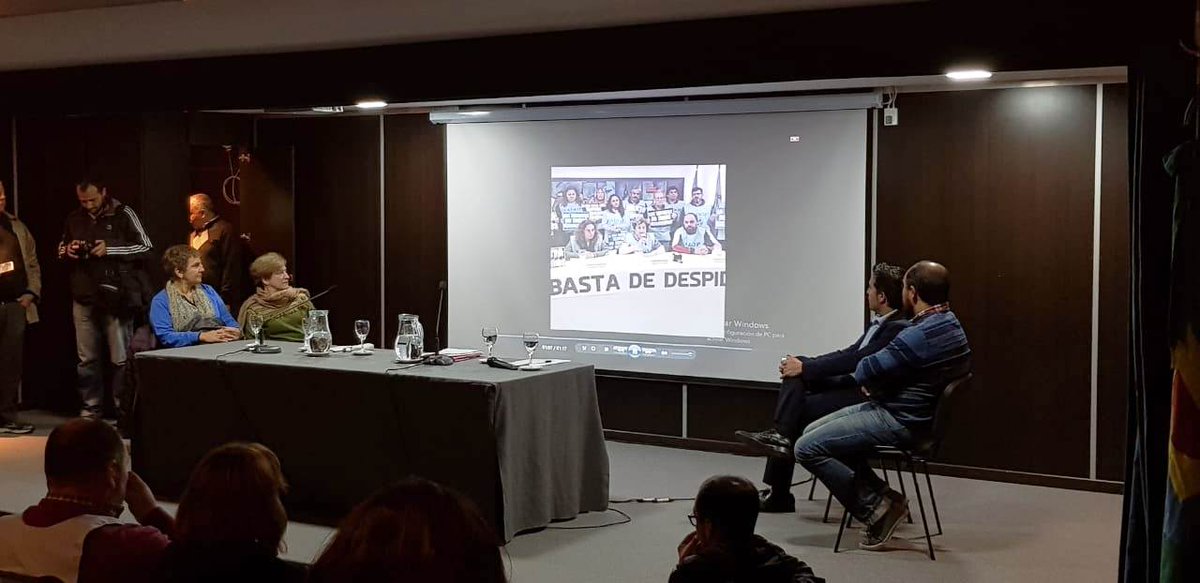 LaFEB's tweet photo. Miembros del Consejo Directivo de la FEB, participaron esta tarde de la presentación de la #LeyAntidespidos, una jornada organizada por @sadoppba, con el fin de proteger a los #docentes de gestión privada. https://t.co/igEbJGNtZC