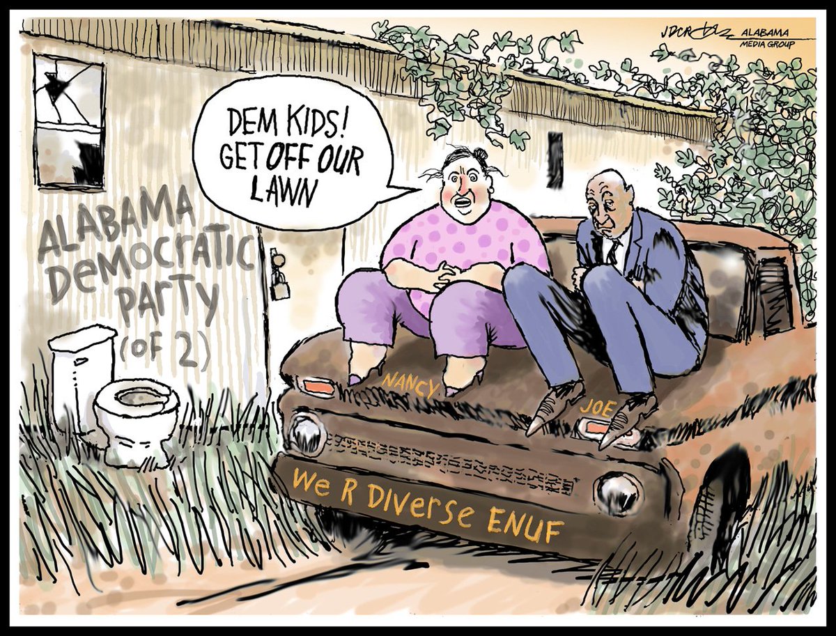 CroweJam's tweet image. Nancy Worley and Joe Reed are yelling at the DNC and them damn Dem whippersnapperreformers who want to make the Alabama Democratic Party relevant again  ow.ly/1uGY50wLYBV #alpolitics