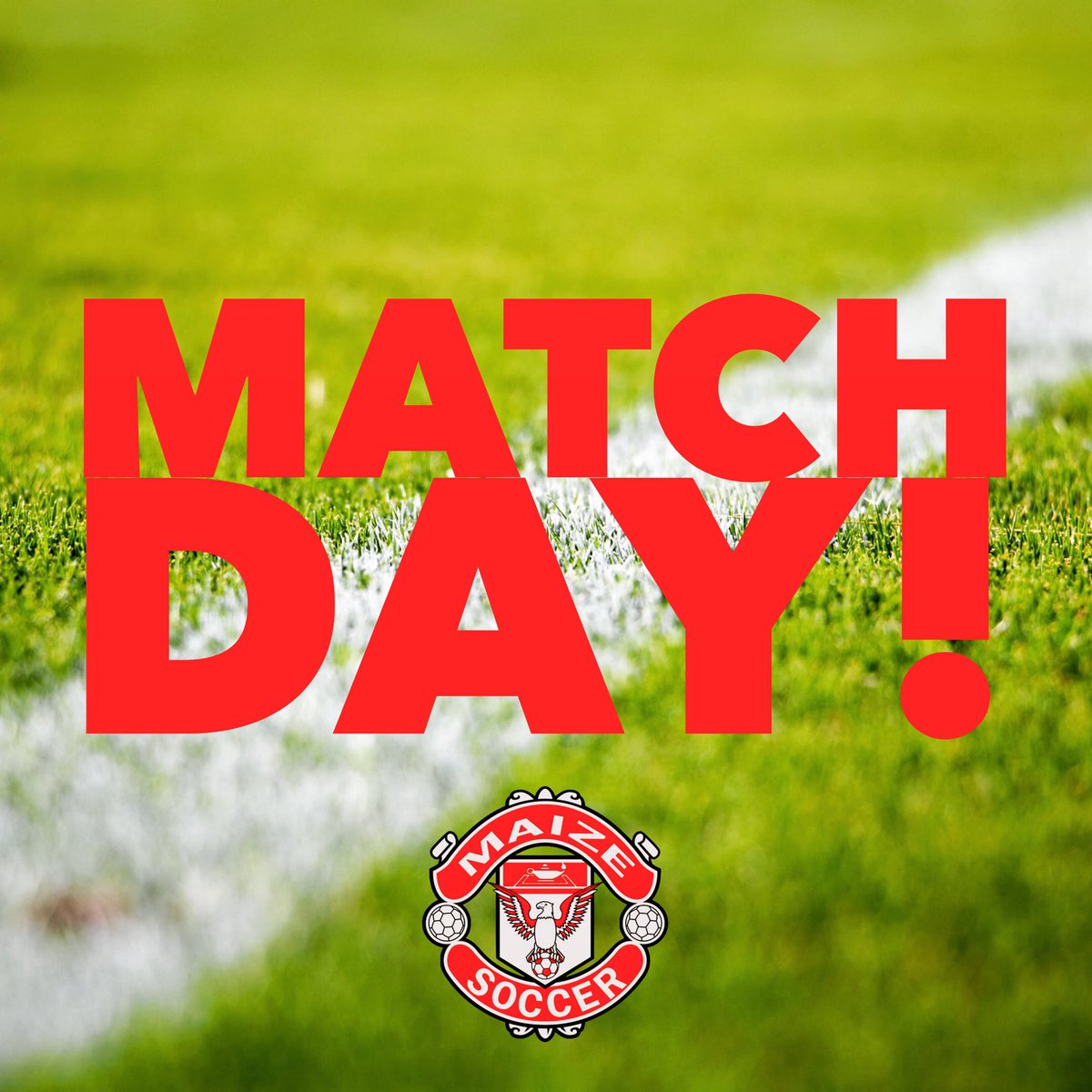 MaizeMensSoccer's tweet photo. Matchday today at Hutchinson! JV at 5:00. Varsity at 6:30. Come support! #maizesoccer #maizehighsoccer #maizehigh #maizehighschool https://t.co/1BDJmnYxIH
