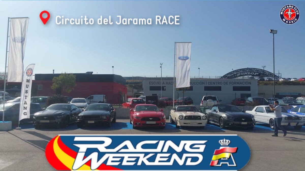 MustangCM's tweet photo. El fin de semana de la hispanidad con buenos amigos en compania de Ford España en el Racing Weekend de la RFDeA. 🏁 Todo un lujo! 💎
#mustangsinaction #racingweekend #circuitoJarama #raceday #mustangclubmadrid #mustangspain https://t.co/loQCACdDK7