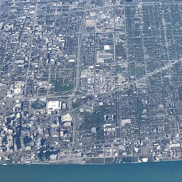 Detroit from the air ift.tt/2IWcrKG
