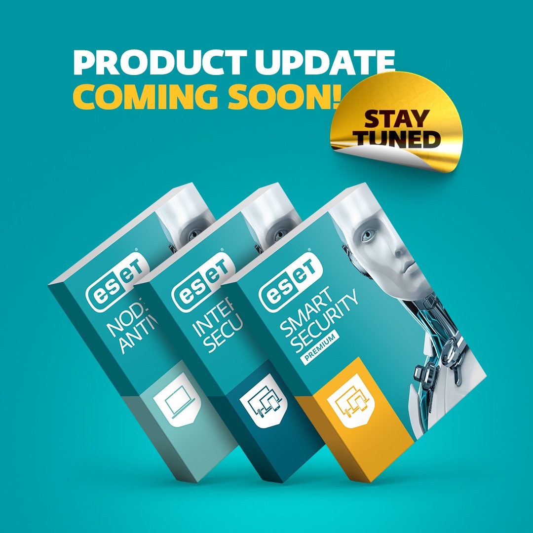 ESETLA's tweet image. ¡Falta poco!
¡Estamos a tan sólo una semana del nuevo lanzamiento de los productos ESET para Windows! Podrás encontrar nuevas funcionalidades y mejoras, ya sea que utilices #ESETSmartSecurityPremium #ESETInternetSecurity o # NOD32. ;)