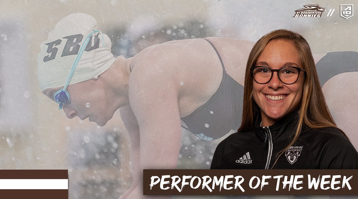 GoBonnies's tweet photo. WSWIM | Junior Katrina Wardner of @BonniesSwimDive Garners A-10 Performer of the Week Honors >> https://t.co/30jDgnZ7pb https://t.co/tXfEvmJvdu