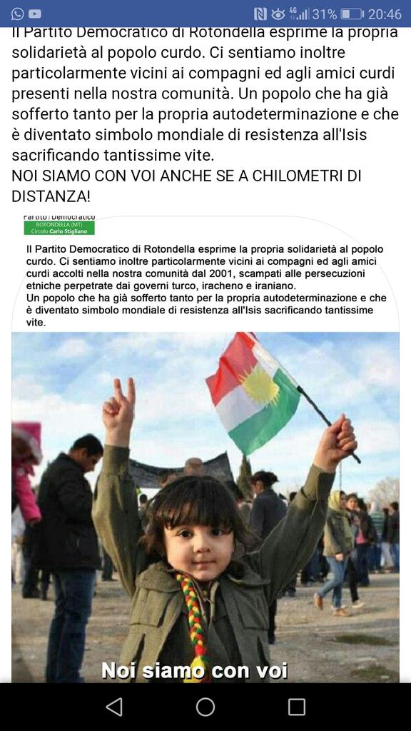 PD_Rotondella's tweet photo. #iostoconicurdi https://t.co/dnR46XQWrA
