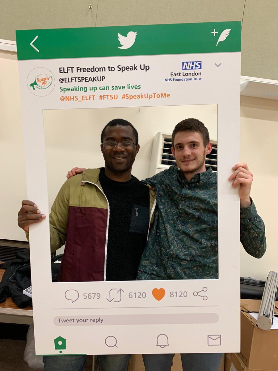 Ade Dosunmu (@adeacrown) on Twitter photo Meet Ola and Edwin✨our #FTSU from People Participation <a href="/NHS_ELFT/">East London NHS Foundation Trust (ELFT)</a> for London <a href="/LutonWtg/">Luton WTG</a> and @BedsWtg It’s early day but learning to work collaboratively to ensure real services users involvement when we talk about speaking up! <a href="/baggybinny/">Paul Binfield</a> @kamila_naseova #SpeakUpToMe <a href="/ElftSpeakup/">ELFT Freedom to Speak Up</a> Meet Ola and Edwin✨our #FTSU from People Participation <a href="/NHS_ELFT/">East London NHS Foundation Trust (ELFT)</a> for London <a href="/LutonWtg/">Luton WTG</a> and @BedsWtg It’s early day but learning to work collaboratively to ensure real services users involvement when we talk about speaking up! <a href="/baggybinny/">Paul Binfield</a> @kamila_naseova #SpeakUpToMe <a href="/ElftSpeakup/">ELFT Freedom to Speak Up</a>