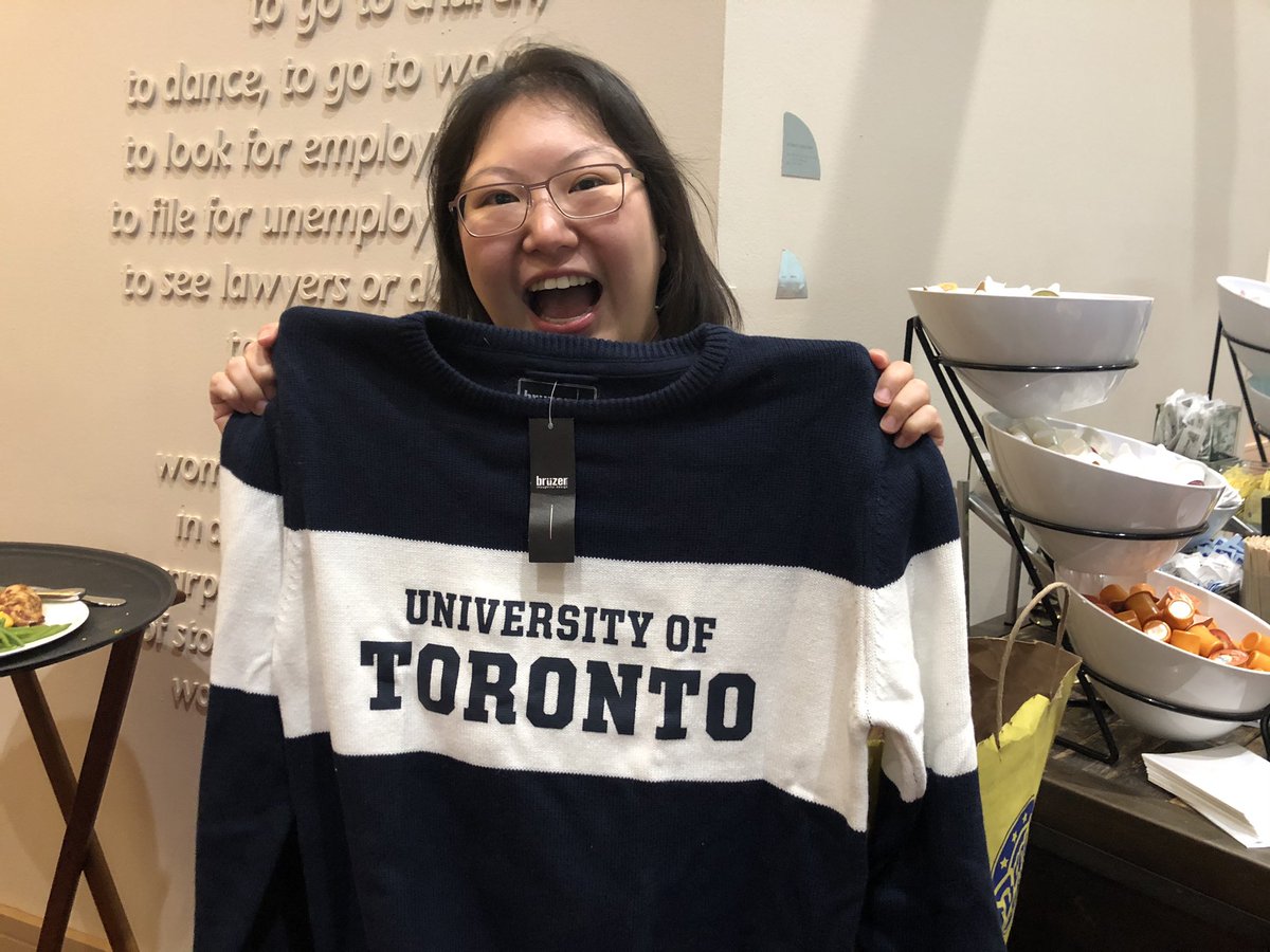KristaBoniface's tweet image. WoOoO! You rock @dear_preferred. 💙 @UofTBookstores swag on its way to Ithaca for the chilly flight home. #heweb19 #com5