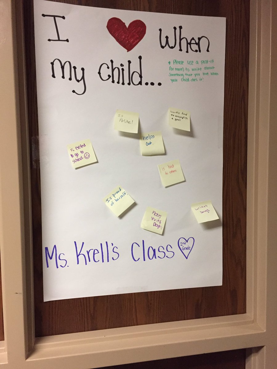 sequoiakrell1's tweet photo. Day one of conferences in the books!   It is so fun to hear the special things each parent loves about their child❤️ These things put a smile on all of our faces.. parents, teacher, and child #learnbps #murphybulldogs https://t.co/MdK3La5V21