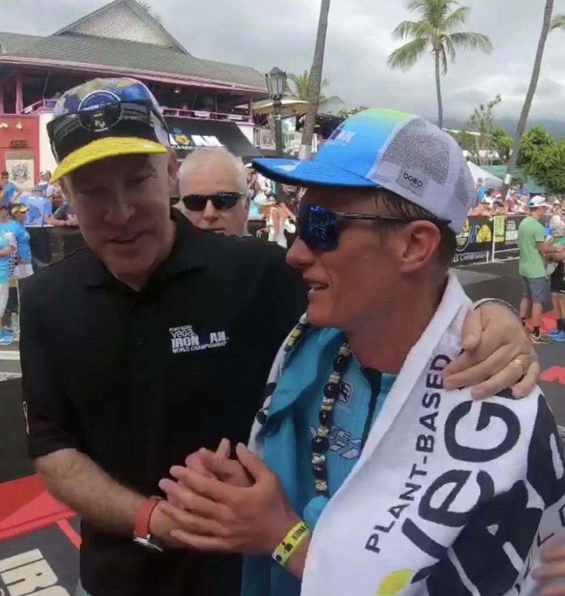 bbculp's tweet photo. .@CEOIronman If you want to show your pros and age-groupers that you actually care about clean sport, this is not a good look. I realize you couldn't stop Vinokourov from racing, but you didn't have to celebrate it. https://t.co/SfyPoo7s45