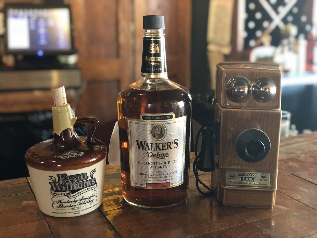 BourbonsBistro's tweet photo. Only a couple weeks left to experience some #GhostsofthePast you can't find anywhere else. The October #FlightoftheMonth boasts bourbons released prior to the 80s for a one of a kind tasting experience. #bourbonsbistro #welovebourbon https://t.co/FjCJDUxDwd