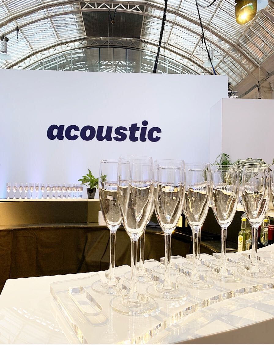 GoAcoustic's tweet photo. We launched, we listened, we learned — now we lift a glass to the future of brilliant marketing! 🍾 #AI https://t.co/EsRagDRuDY