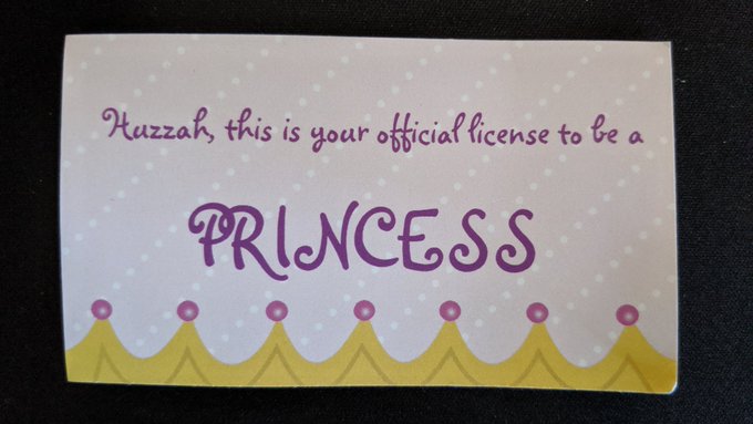 As noted by this card, I am now a princess. https://t.co/9N3gU6jOu4