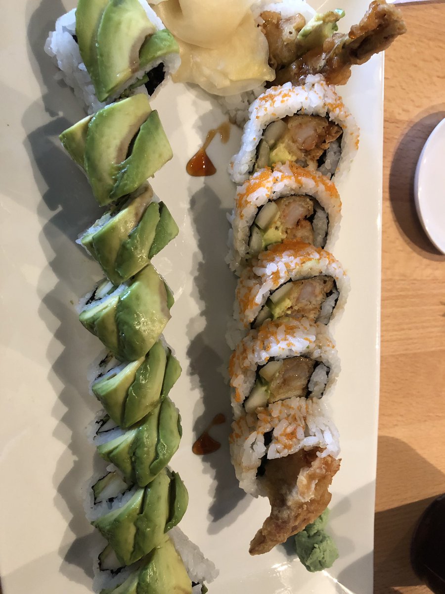 SAportis's tweet photo. #CUlunchlocal eating at Sushi 🍣 Nine @coastal24 #Coastalinthecommunity https://t.co/Xb2SspWesB