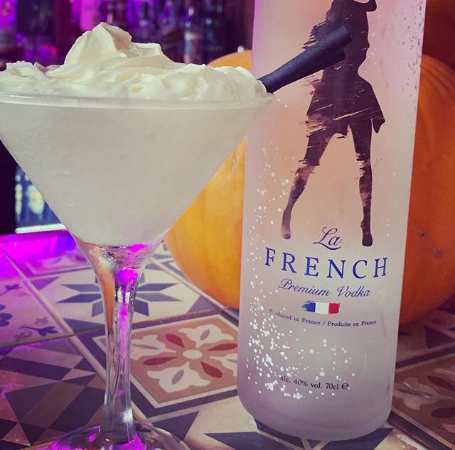 Our new Pumpkin Spiced Latte Martini is literally to die for .... it’s just one of the delicious cocktails on sale this Halloween