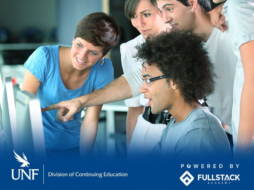 Wow! The room was packed last night for our first day of Coding Bootcamp at UNF! The demand in Jax for trained developers is HUGE and keeps growing. 

We are taking applications now for our next course that runs Jan 28, 2020 - Jul 25, 2020.

unf.edu/ce/bootcamp