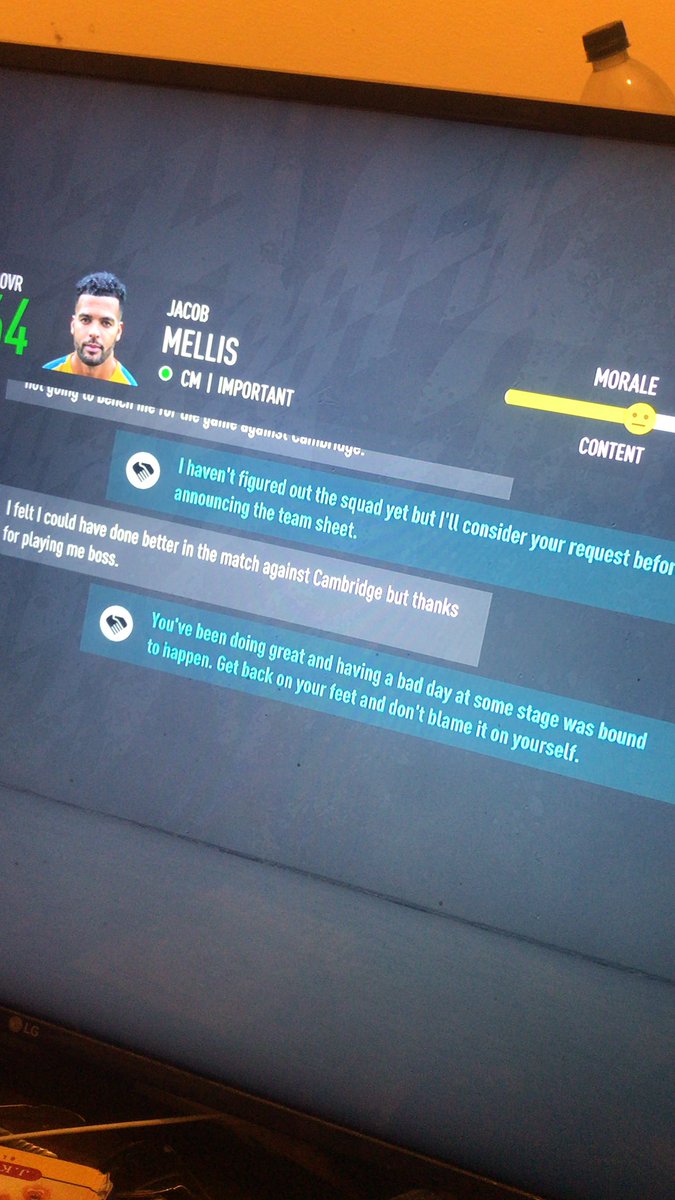 jackell99's tweet photo. #FIFA20 #careermode 
Player:
Scores in a 4-0 win
EA: https://t.co/ujvujPmMsf