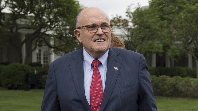 thehill's tweet image. JUST IN: Giuliani says he won&apos;t comply with subpoenas from Democrats hill.cm/JyN2Ss8