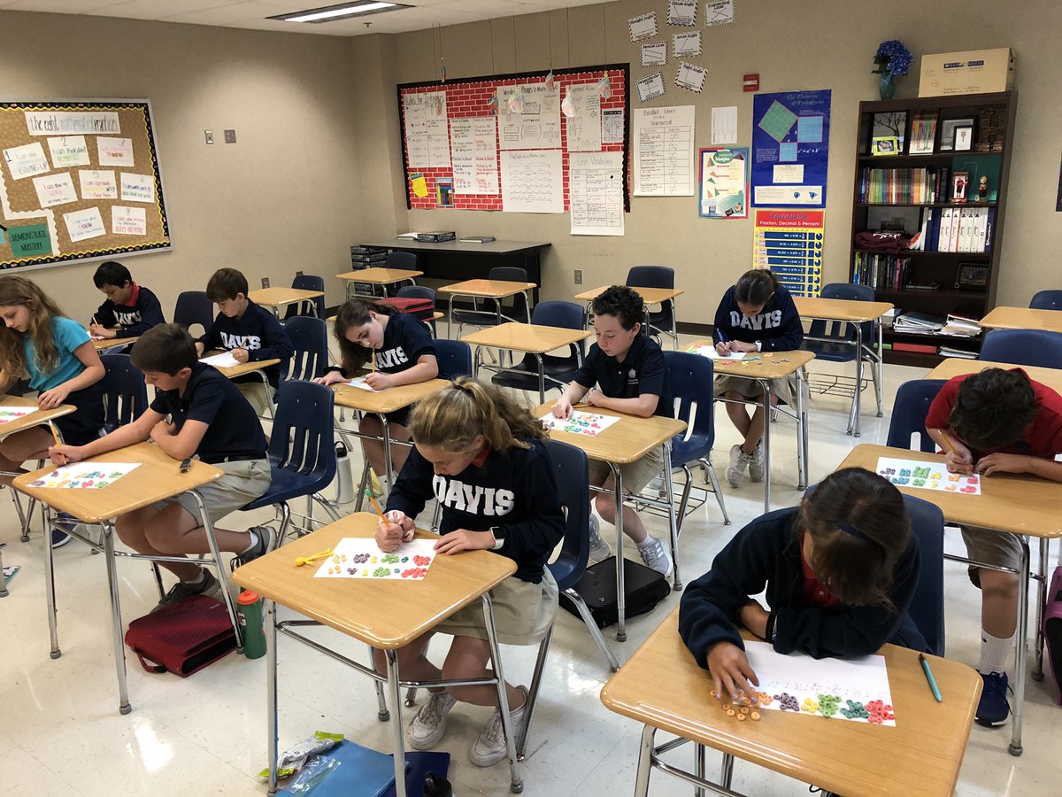 MrsHerrinMath's tweet image. Munchie math today in the middle school! Using Fruit Loops to simplify algebraic expressions (combine like terms). Thanks to @JGerst05 for the idea!