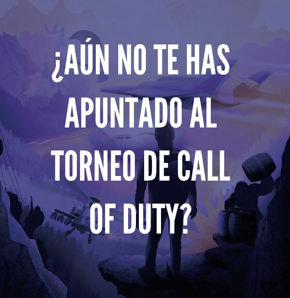 TORNEOS 🎮 ¡No te quedes sin tu plaza en el torneo de <a href="/CallofDutyES/">Call of Duty España</a> ! 
Inscríbete ya siguiendo las instrucciones de la página web o pregúntanos por MD 📝 

¡PUEDES GANAR 400€ PARA TU EQUIPO! 🤑

gamingdays40.com/chiclana/

#GDChiclana
