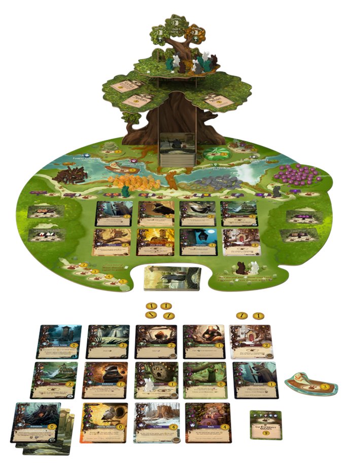 toggleGaming's tweet photo. Tonight's GAME OF THE WEEK is Everdell hosted by Paul Luri. It is a worker placement game of building up your city. Place your worker to get resources to play cards to build your city. 
#Everdell #StarlingGames #Games #Boardgames #ToggleGaming https://t.co/QhWOdwNthj