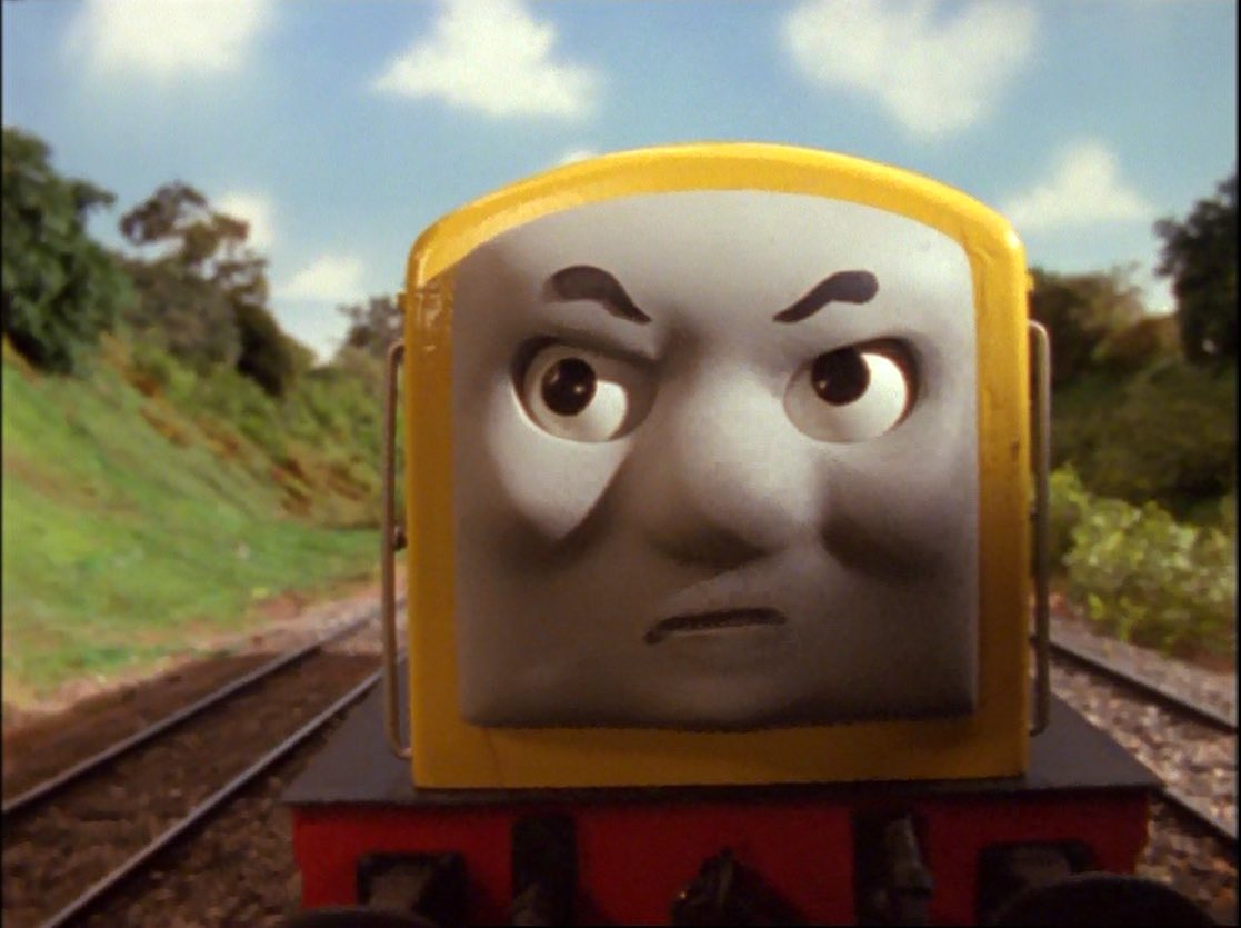 DylanMay631997's tweet image. “Oh, what's that?”
His wheels spun and then there was trouble.
@SodorQuotes