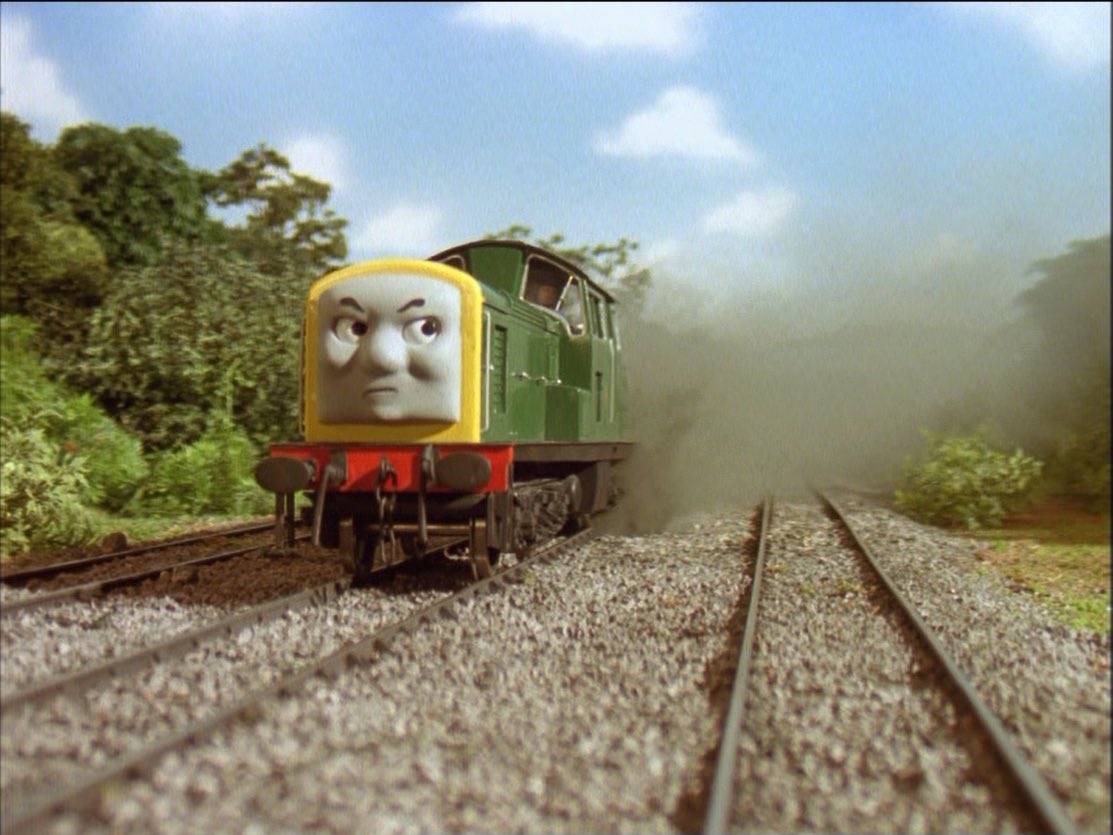 DylanMay631997's tweet image. “Oh, what's that?”
His wheels spun and then there was trouble.
@SodorQuotes
