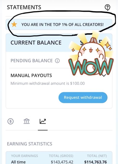 Balance onlyfans pending New Withdrawal