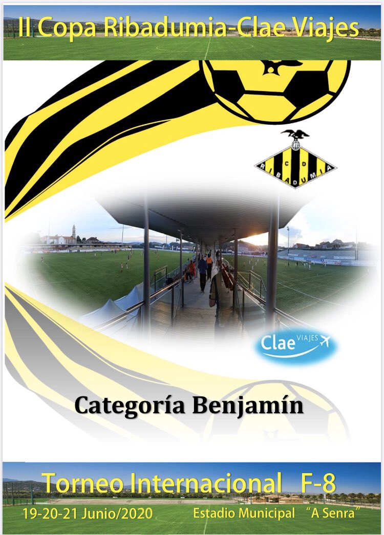 Arrancamos...💪🏼⚽️🎉

Categoría Infantil 12-13-14 Junio

Categoría Benjamín   19-20-21 Junio