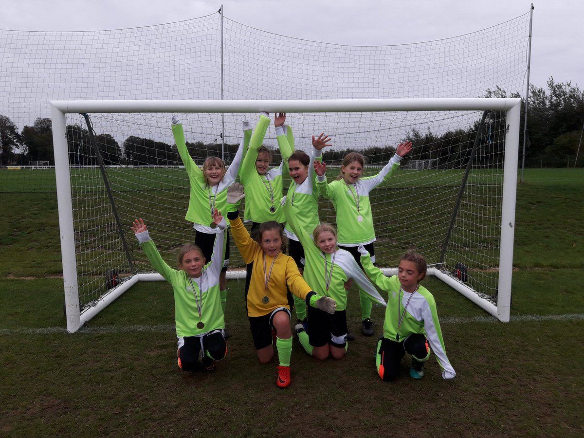 This happy bunch are celebrating a fantastic second place finish at their tournament yesterday. Well done girls, awesome stuff! <a href="/WeAreStWilliams/">St William's Primary</a>