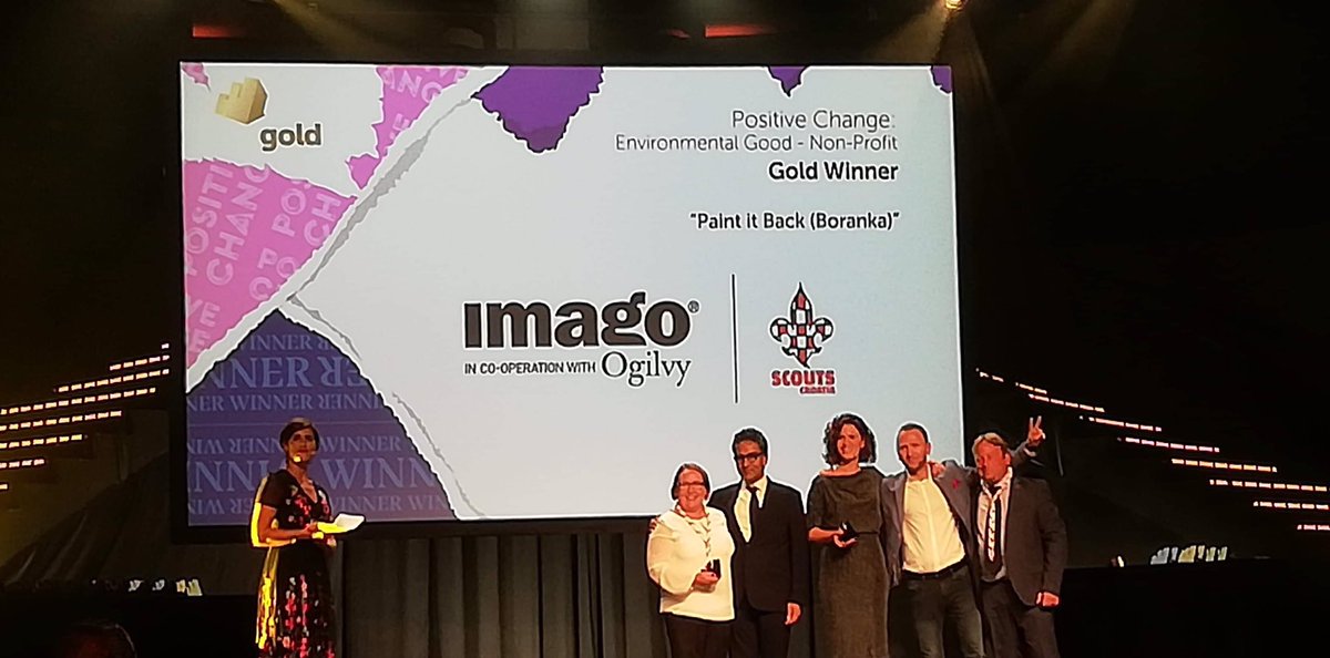 EffieEurope's tweet photo. A gold Effie for @Ogilvy in the ‘Positive Change - Environmental Good - Non-Profit’ category! 🏆 

#effieeurope https://t.co/bOjUfKLs0d