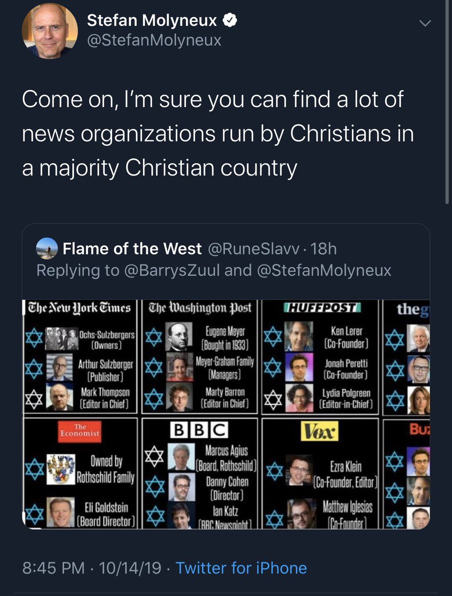 mercifuln8's tweet image. Tinker
Just FYI, here's who you're dealing with: a shady #WhiteNationalist fanboy pretending to be "righteous" bc of #ProFetus #ForcedBirther garbage.