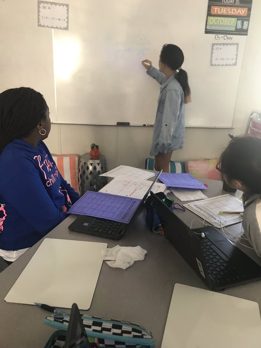 LPE_Okell's tweet photo. I love my support lab because no one gets left behind.  It’s either we all get it or we keep working 💝 it’s a gift to have a class of teachers! #TCSMSmath https://t.co/XGv8ry49wp