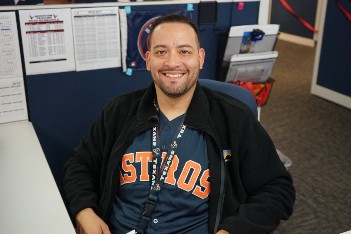 CHCTexas's tweet photo. The Community Team wore their favorite Astros gear in support of the @astros game today! Are you showing your support? Post a picture in the comments below!
#GoStros #OctoberReign #TakeItBack
See the full album at https://t.co/NU3weIMFBW https://t.co/dbAwL7xzwb