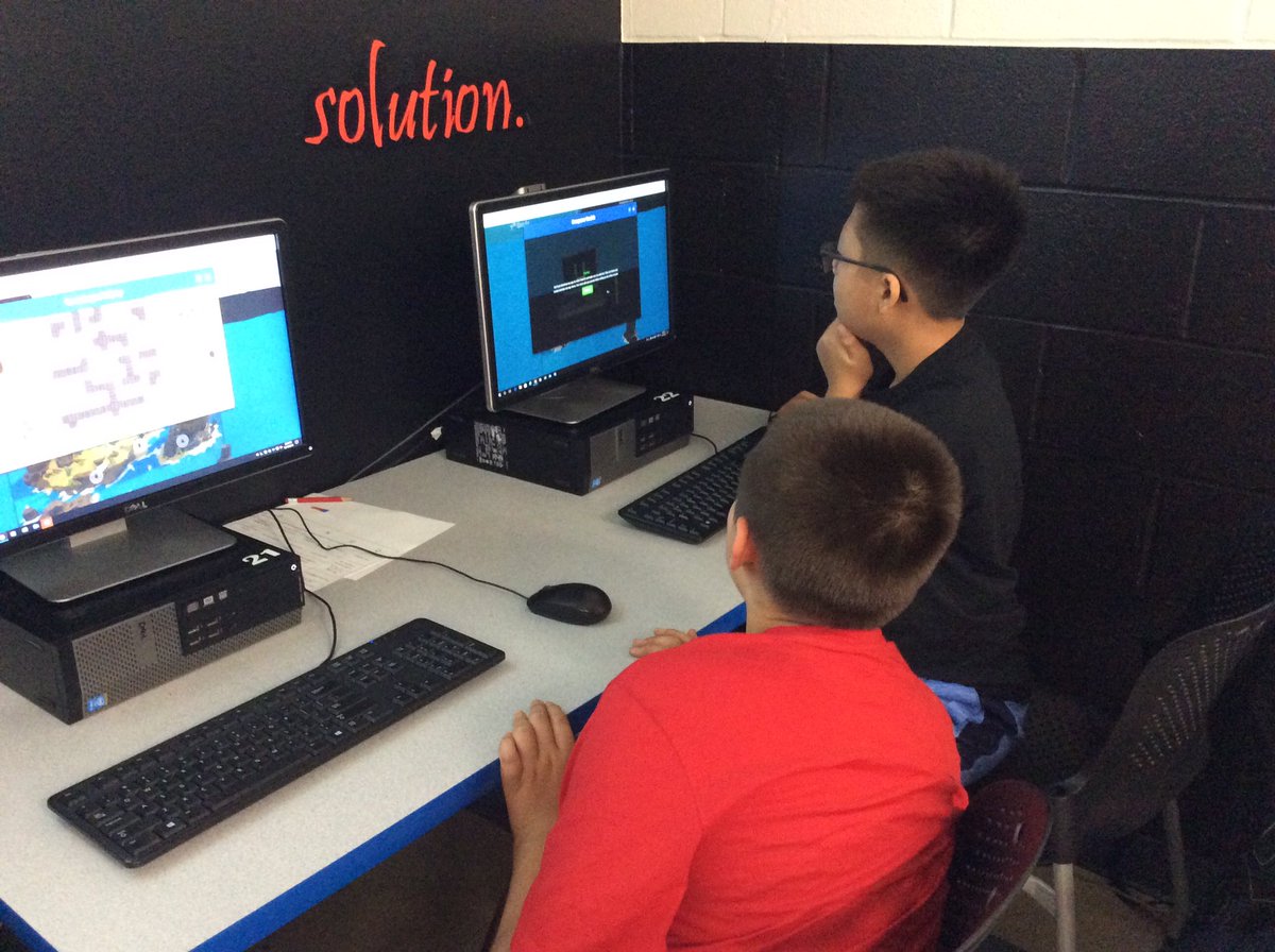 jmnungesser's tweet photo. Keyboarding class is learning online safety by playing games on an FBI sponsored website. #BirdvilleLearns @SMSRaiderNation #NungesserClassroom #TSDE https://t.co/azNDiPUtd6