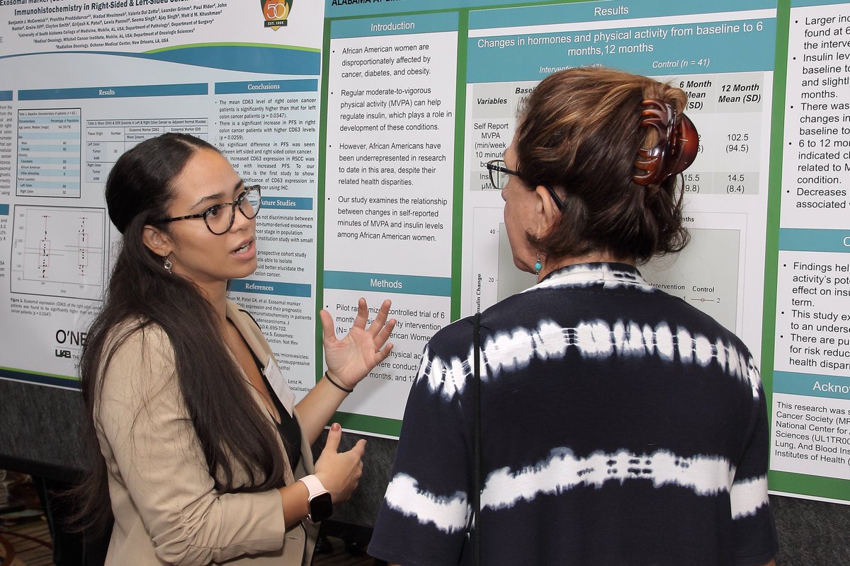 ONealCancerUAB's tweet image. The O'Neal Cancer Center hosted its 21st annual Research Retreat on Friday, Oct. 11. More than 500 UAB faculty members, trainees and students attended the event where they showcased their cancer-related research and participated in a poster competition. 

#CancerResearch #UAB