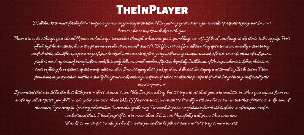 TheInPlayer's tweet image. 👇Any further questions please ask👇