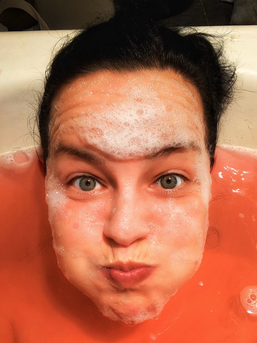 NatalieAHood's tweet photo. I’ve run out of #TuesdayMotivation time for a quick #bathface before bed 😴 https://t.co/lE1DNN3OUD