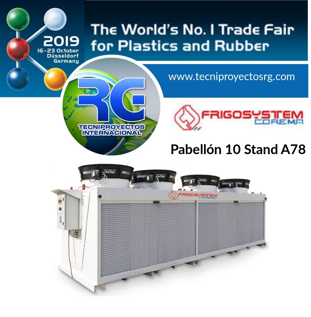 Tecniproyectos's tweet image. #K2019 será una gran oportunidad para acercarse a los refrigeradores secos adiabáticos #Frigosystem y darse cuenta de todas las ventajas de esta exitosa tecnología.