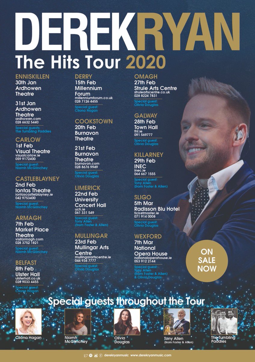 So excited to announce my brand new concert show THE HITS tour 2020 is now on sale! Coming to a venue near you! Lots of special guests along the way... 

Retweet and like to be in with a chance of 2 tickets to a venue of your choice! #TheHits