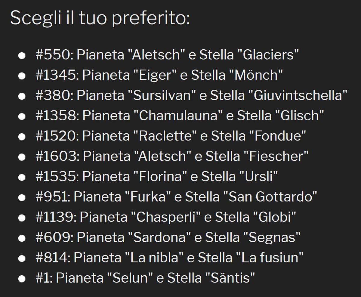 SAG_SAS_i's tweet photo. Name Exoplanet - da oggi può essere votato! Scegli il tuo preferito tra i 12 finalisti e determina quale #Exoplanet #HD130322b e la sua stella dovrebbe essere chiamata in futuro. Il voto e ulteriori informazioni sul sito https://t.co/72J20jSQ2D https://t.co/IG4lxGkMbh