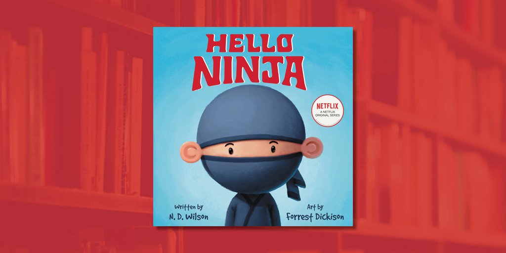 Are you longing for adventure 😎? Mischief 🤔? What about sandwiches 🥪? Tag along with one sneaky ninja in #HelloNinja by <a href="/ndwilsonmutters/">N.D. Wilson</a>! Learn more: bit.ly/2qbY3XX