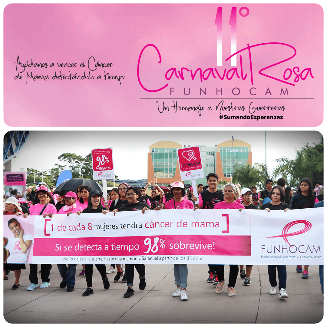 bancatlan's tweet photo. Este 19 de octubre, Día Internacional de la lucha contra el #CáncerdeMama, acompáñanos en nuestro #CarnavalRosa a beneficio de #Funhocam en la Plaza Virgen de Suyapa, Boulevard Suyapa a las 8:00 A.M
Finalizaremos con un #Zumbaton a cargo de #FitnessCompanyHn #SumandoEsperanzas https://t.co/p0tx0Ccye3