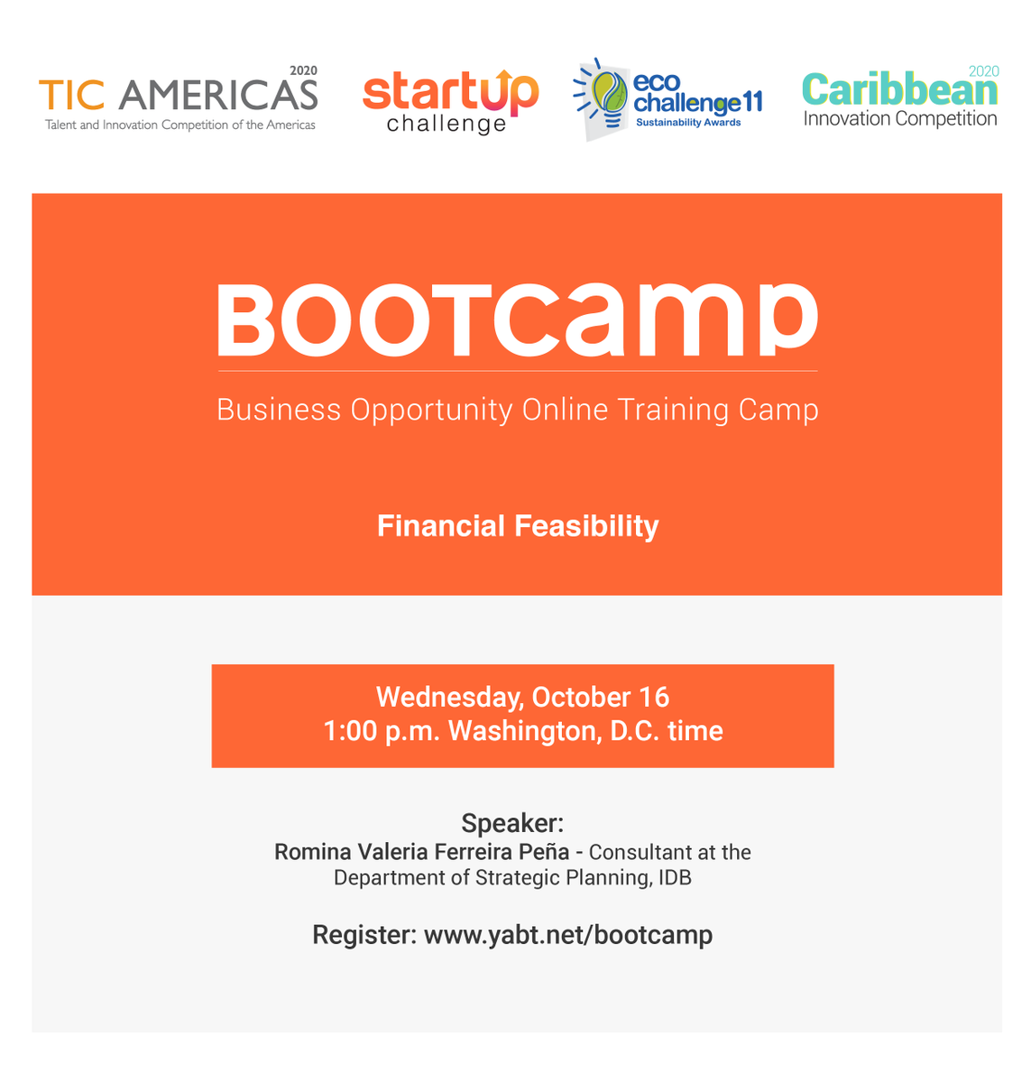 YABTs's tweet photo. Learn how to make an analysis of the financial projections, determine the viability of your project and know effective financial measures for your business model 📈📊 Join the next #BOOTCamp and discover more: https://t.co/xamJlUzIai https://t.co/ftvrNjXJY3