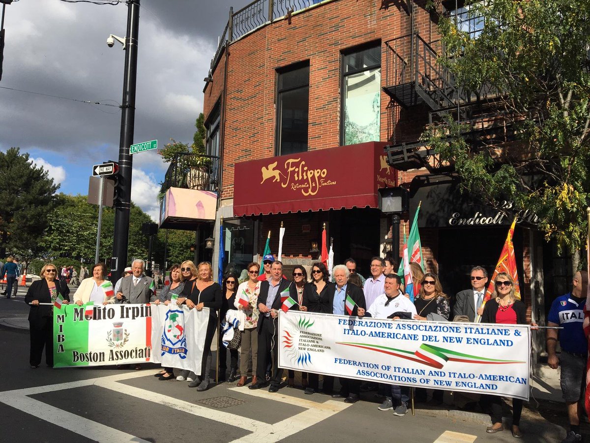 ItalyinBoston's tweet photo. Another amazing #ColumbusParade through the North End, Boston’s historic Italian neighborhood.
A great celebration of Italian Heritage Month.
#ColumbusDay #ColumbusWeekend #Boston #ItalianHeritageMonth #Italy #ItaliansinBoston #ItalyinBoston #ConsularServices https://t.co/blXsrLs0yi