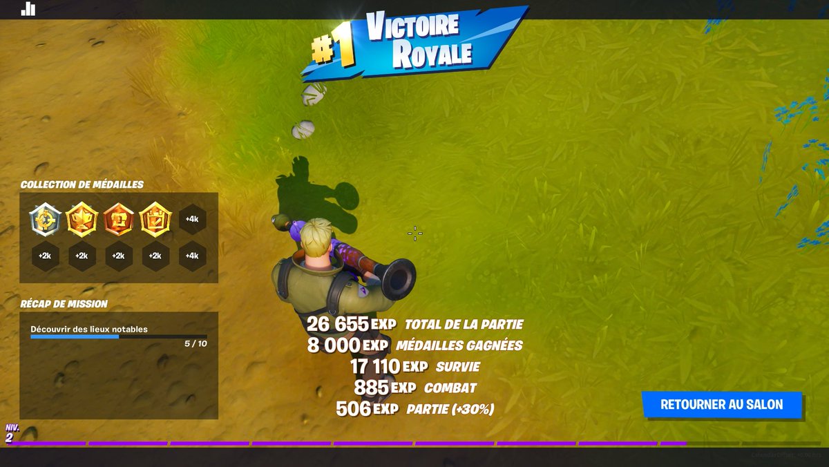 Aerzia_'s tweet photo. Première game ... #Fortnite #FortniteChapter2 #TOP1OURIEN https://t.co/UxB10eSztj