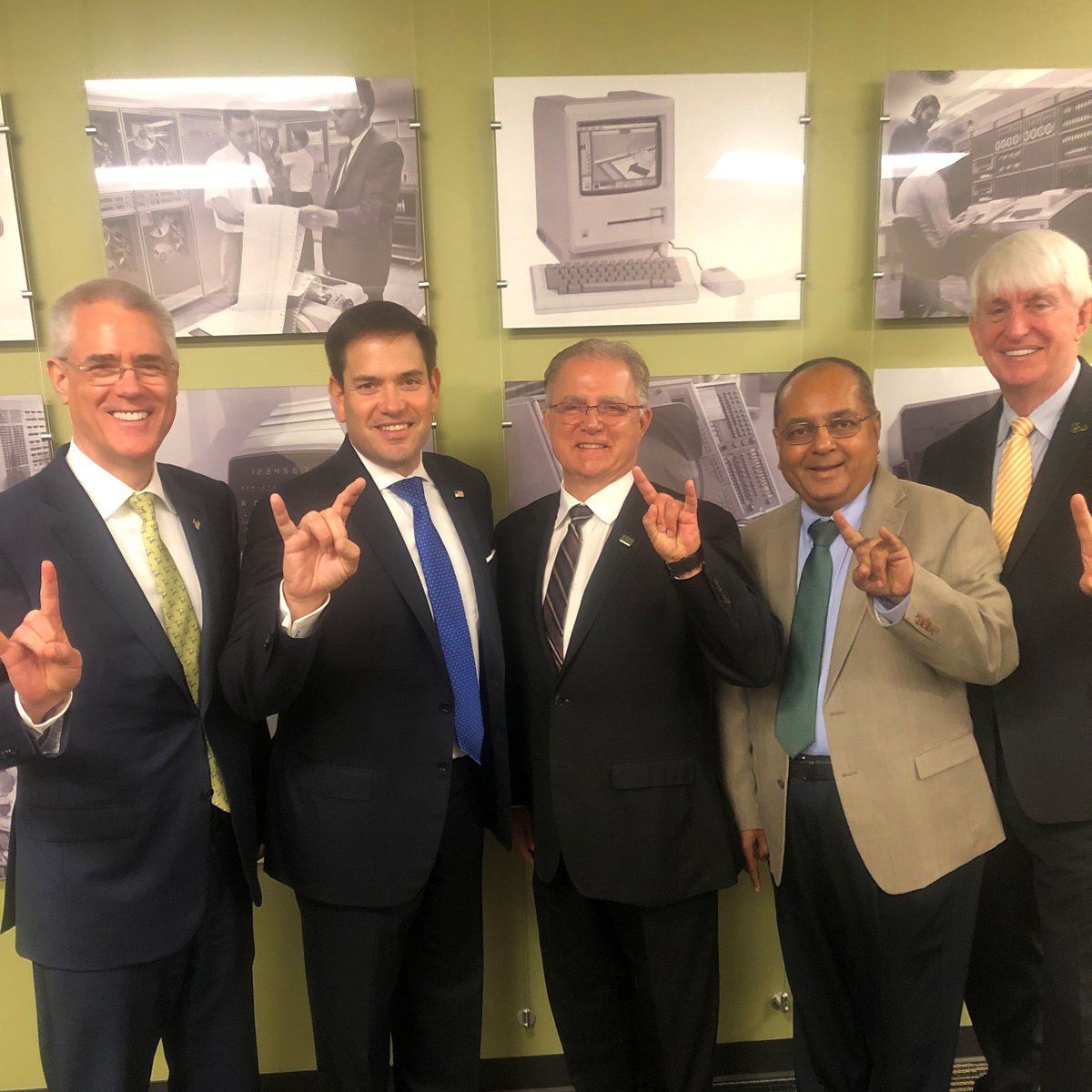 It was a pleasure to host Senator Rubio at <a href="/CyberSecurityFL/">Cyber Florida</a>, located on #USF’s campus. Working across the State University System, government and private sector, this center is doing incredible work to position Florida as a national leader in the cybersecurity industry.