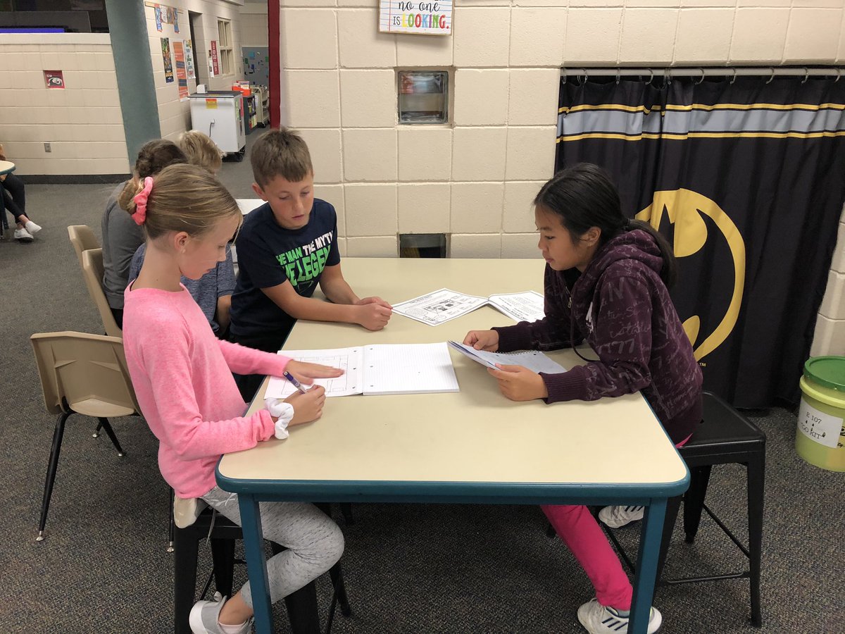 5th graders collaborating and designing Tiny Houses for client @HartmanPete family. @DrTStaloch @isd719 @PLSEA719 #futurearchitects #relationshipsmatter #RealWorld #PBL