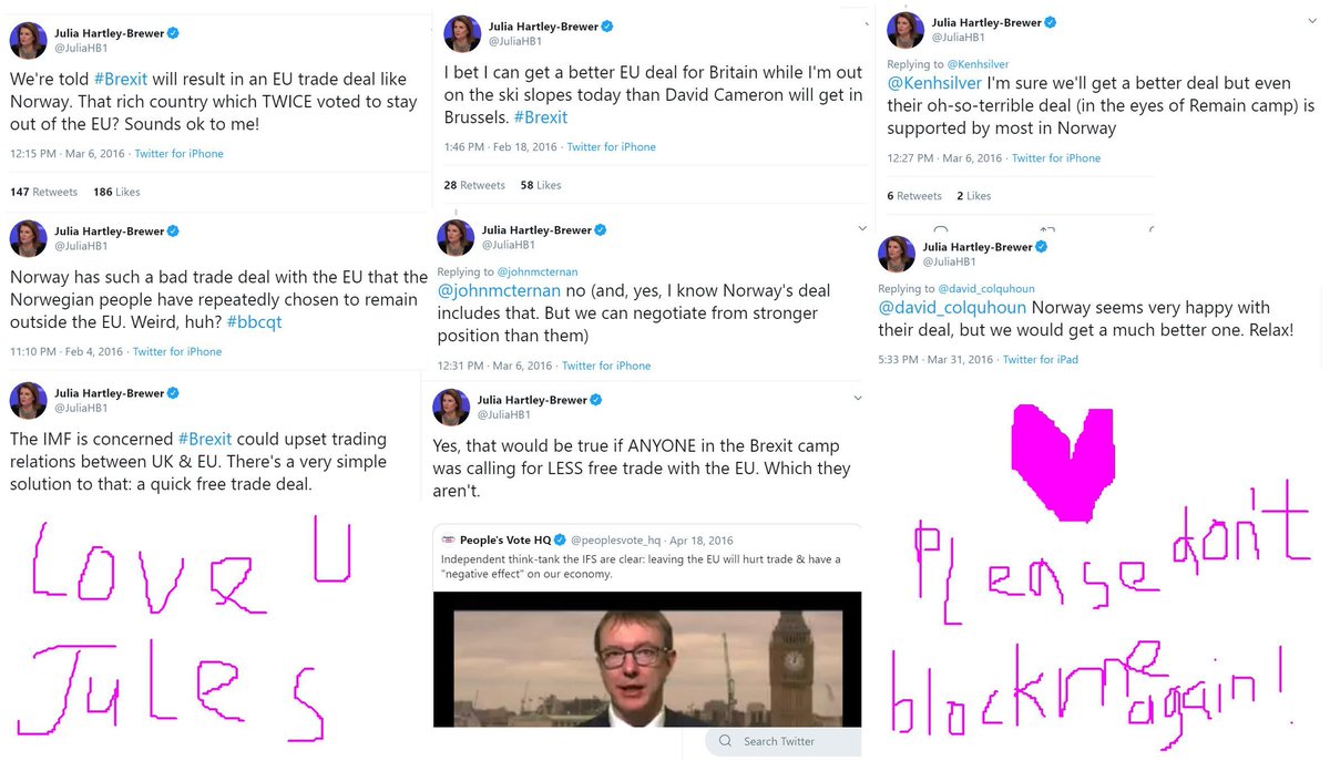 Femi_FPolitics's tweet image. You're not wrong. If he doesn't come back with a deal that gives us the same or better access to the EU Market than Norway, which involves sharing laws with the EU, then YES, 17.4 million Leave voters will have been sold down the river... by the likes of you!