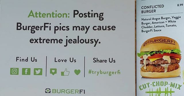 DJDennisJ's tweet photo. This probably makes vegheads mad. I love it! #tryburgerfi https://t.co/FqtKJvhbvT https://t.co/sigNCj7foJ
